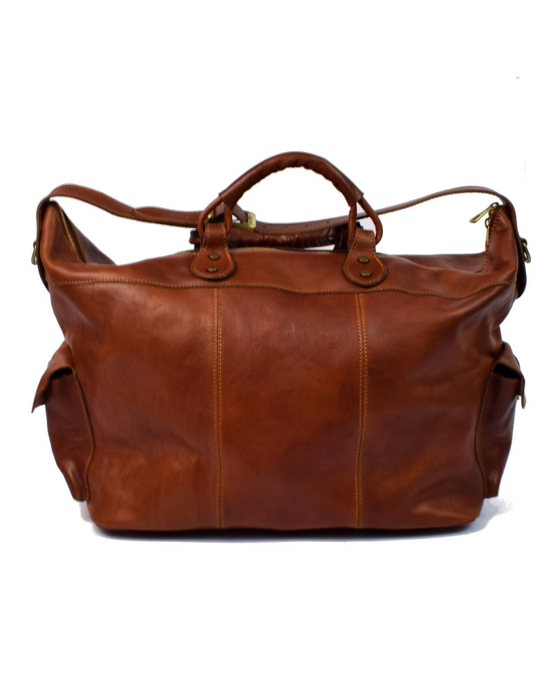 Cowhide travel bag item 24548