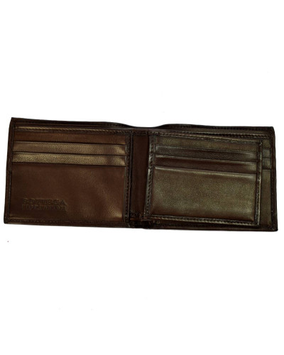 multi-pocket leather men's wallet